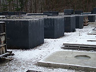 Plac produkacja szamb betonowych Biała Podlaska